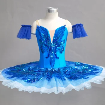 2022 Lapsed Ehitud ballerina ballet TUTU tantsu kleit laste pannkook tutu tantsu kostüümid kandma riietust ballett tüdrukute kleit