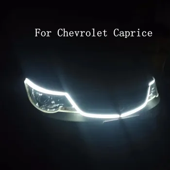 Pikk Riba Kaudu-Tüüp LED Auto Modifitseeritud Esi-Esitulede Lõhe Dekoratiivsed Tuled Chevrolet Caprice Auto päevatuled