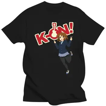 Uus Vintage K-kohta Hirasawa Yui T-Särgid Meestele Crewneck Puhtast Puuvillast T-Särgid Jaapani Muusika, Anime, Lühikesed Varrukad, Tees Täiskasvanud Tops