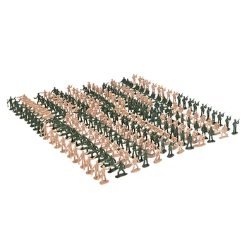 360pcs 1:72 Mõõtkavas Plastikust Sõjalise Sõdurit, Figuriin Arvandmed Stseeni Mudel