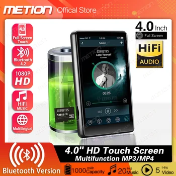 2022 Uus Bluetooth MP3 MP4 Mängija Kõrge Resolutsiooniga 4.0