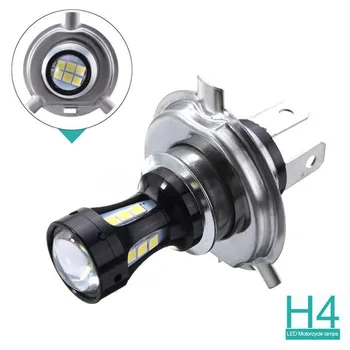 1 tk H4 18W 6500K LED Super Ereda Valge Peaga Auto Valguse Lamp 67.4 x 47.3 mm