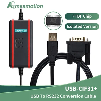 USB-CIF31 Isoleeritud Kaabel CS1W-CIF31 USB To RS232 Konverteerimise Kaabel FTDI Kõrge Kvaliteedi Programmeerimine Kaabel Toeta Win7,XP